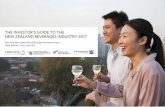 Investor's Guide to the New Zealand Beverages Industry 2017 · THE INVESTOR’S GUIDE TO THE NEW ZEALAND BEVERAGES INDUSTRY 2017 Part of the New Zealand Food & Beverage Information
