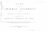 ' 0F тнв ‘CENERAL ASSEMBLY€¦ ·  · 2016-01-15‘CENERAL ASSEMBLY ... tax of thirty-three and one-third per cent. levied on the said notes by ... gerof theGovernor, two hundred
