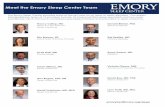 Sleep Center Meet the Team - Emory University Hospital the Emory Sleep Center Team The Emory Sleep Center provides state-of-the-art care for all types of sleep disorders. Our expert