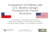 Comparison of Chilean and U.S. Seismic Design Provisions ... of ppt timber... · U.S. Seismic Design Provisions for Timber ... Chile’s Timber Design Code has ... Comparison of Chilean