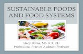 SUSTAINABLE FOODS AND FOOD SYSTEMS - Schedschd.ws/hosted_files/nutrition2016/98/Sustainable Foods and Food... · SUSTAINABLE FOODS AND FOOD SYSTEMS Stacy Bevan, MS, ... natural resources