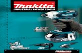 Makita Industrial Power Tools Catalog - W. W. Grainger · INDUSTRIAL POWER TOOLS LfTHWM-fON innovation DXT makÆt.Æ SJS AVAILABLE THROUGH GRAINGEÞ