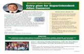 Wrentham Public Schools Entry plan for Superintendent ... Allan Ca… · Entry plan for Superintendent . Allan Cameron. Wrentham Public Schools. Objective. The objective of this entry