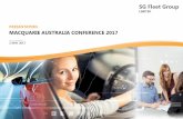 PRESENTATION MACQUARIE AUSTRALIA …investors.sgfleet.com/.../file/Macquarie_Australia_Conference_2017.pdfsg fleet group limited macquarie australia conference 2017 presentation 2