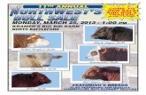 MONDAY, MARCH 25, 2013 - 1:00 PM - Kramer Auction MARCH 25, 2013 - 1:00 PM ... BROOK’S SIMMENTALS Steven & Konrad Seabrook Turtleford, SK S0M 2Y0 ... Insurance available on sale