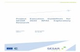 SESAR 2020 RPAS Exploratory Researchec.europa.eu/.../jtis/h2020-guide-execution-rpas-er-sesar-ju_en.pdf · SESAR 2020 RPAS Exploratory Research activities, and provides additional