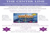 THE CENTER LINE - AJCC - Augusta Jewish … CENTER LINE A JOINT PUBLICATION OF THE AUGUSTA JEWISH COMMUNITY CENTER & AUGUSTA JEWISH FEDERATION November ‐ December 2011 Chesvan ...