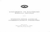 UNIVERSITY OF BALTIMOREarchives.ubalt.edu/ub_archives/ub_collection/pdf/1952.pdfFREDERIC WILLIAM ARNOLD ""LlJrHER WESLEY BLICKENSTAFF HARRY CARLTON BURCH JAMES HARRIS DUNN EDWARD ANTHONY