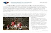 Incorporating an in-season basketball strength maintenance ... · Incorporating an in-season basketball ... in-season strength and plyometric program improved ... When using the in-season