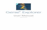 Genie Explorer Manual 1.01 - OptiGene · profile on the computer. The default location is set within Genie® Explorer, and can be changed if desired.
