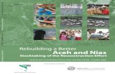 Rebuilding a Better Aceh and Nias - Recovery Platform in Banda... · Rebuilding a Better Aceh and Nias ... ILO Banda Aceh: Freddie Rousseau ... Zarmen Putra, Edhie Santosa Rahmat,