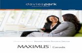 OPPORTUNITY PROFILE NATIONAL HUMAN … · MAXIMUS Canada - National Human Resources Director 4 | Page • Serves as a transformational change agent to move the HR department toward