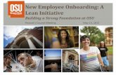 New Employee Onboarding: A Lean Initiativefa.oregonstate.edu/sites/fa.oregonstate.edu/files/lean/neo/neo... · New Employee Onboarding: A Lean Initiative ... Supervisor/Department