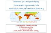 Presentation by H.E. Mr. Upendra Tripathy Former Secretary ... · • Request for Proposal (RfP) • O&M Contract documents • Trustee Agreements ... PPSM - Key benefits •Improving