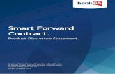 Smart Forward Contract - BankSA · Smart Forward Contract: ... we will (depending on the nature Forward Contracts (SFCs) ... We will provide you with a paper copy of any updated