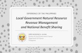 EXPERIENCE OF THE PHILIPPINES Local Government …greenfiscalpolicy.org/.../11/Session-4-Nino-Alvina-Philippines.pdf · Local Government Natural Resource Revenue Management and National