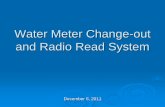 Water Meter Change-out and Radio Read System - …jamestown-nc.us/downloads/public services/Water meter change-out...Water Meter Change-out and Radio Read System ... • • Door hanger
