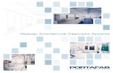 Modular Architectural Cleanroom Systems - Cisco-Eagle · While flexibility remains a key advantage for the use of modular architectural ... Modular design accommodates ... easier