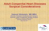 Adult Congenital Heart Diseases Surgical Considerationsaz9194.vo.msecnd.net/pdfs/120401/08.18.pdf•Transition to adult medicine can be challenging ... • Myocardial damage due to