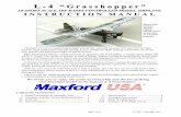 1/6 SPORT-SCALE ARF RADIO-CONTROLLED … v2 manual.pdf1/6 SPORT-SCALE ARF RADIO-CONTROLLED MODEL AIRPLANE I N S T R U C T I O N M A N U A L The Piper J-3 Cub is a small, simple, light