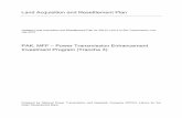 PAK: MFF – Power Transmission Enhancement … Acquisition and Resettlement Plan Updated Land Acquisition and Resettlement Plan for 220 kV Uch-II to Sibi Transmission Line July 2016