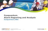 Exaquantum Alarm Reporting and Analysis NTPC00201-01E… · Derived from ANSI/ISA 18.2 ...