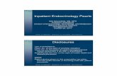 Inpatient Endocrinology Pearls - UCSF CME · Inpatient Endocrinology Pearls Neil Gesundheit, ... ˜ Define an “endocrine emergency ... 19.Gesundheit.InpatientEndoPearls.ppt [Compatibility