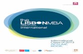 International Talent for Marketplace - The Lisbon MBA Class of 2013 RESUME BOOK. ... Erasmus Program (1 semester) ... United States Professional Experience Professional Experience