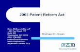 2005 Patent Reform Act - magic€¦ · 2005 Patent Reform Act ... that the applicable date for foreign priority purposes of the U.S. filing date. ... Potential Pitfalls for Proposed