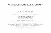 ALLEGANY COUNTY CHAPTER DISASTER RESPONSE PLAN · ALLEGANY COUNTY CHAPTER DISASTER RESPONSE PLAN ... J. Continuity of Chapter Operations ... Allegany County Chapter of the American