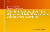 An Introduction to Applied Multivariate Analysis with R …stevel/519/An Intro to Appl… ·  · 2016-11-16An Introduction to Applied Multivariate Analysis with R ... one or another
