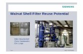 Walnut Shell Filter Reuse Potential - Saudi Arabian Water ... · Walnut Shell Filter Reuse Potential Mike Howdeshell ... • Filtration ... Water sent to carbon to create RO feed