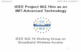 IEEE Project 802.16m as an IMT-Advanced Technologygrouper.ieee.org/groups/802/16/liaison/docs/L80216-08_057r1.pdf · 1 IEEE Project 802.16m as an IMT-Advanced Technology IEEE 802.16