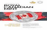 COINS FROM THE ROYAL CANADIAN MINT · 2015 | number 1 royal canadian mint coins from the proudly waving for 50 years. celebrate canada’s national flag with stunning keepsakes—