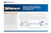 SSG5 and SSG20 Secure Services Gateways - dhk.com · The Juniper Networks® SSG5 and SSG20 Secure Services Gateways are high- ... Both the SSG5 and SSG20 deliver 160 Mbps of stateful