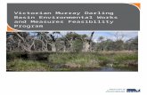 Victorian Murray Darling Basin Environmenal Works … · Web viewThe Victorian Murray Darling Basin Environmental Works and Measures Feasibility Program has been undertaken as part