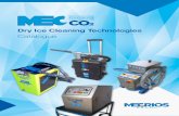 Dry Ice Cleaning Technologies - Mec Crios · Dry Ice Cleaning Technologies Catalogue. 2 M.E.C. srl was founded in 1991 and it is the first Italian manufacturer of machines and ...