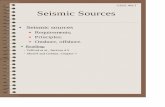 Seismic Sources - University of Saskatchewanseisweb.usask.ca/classes/GEOL463/2005/Lectures/PDF/Sources.pdf · Most seismic sources preferentially ... Shotguns, rifles, blasting caps;