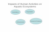Impacts of Human Activities on Aquatic Ecosystemsku.edu.np/aec/sharmaPDF/M.Sc/AQ/62 Impacts.pdf ·  · 2013-02-15Impacts of Human Activities on Aquatic Ecosystems ... ecosystem services
