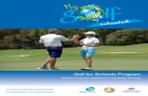 Golf for Schools Program - MyGolf | Home · Session Outline 9 The MYGolf Schools 2 Program Summary 10 ... single class groups, lunchtime ... Teachers are encouraged to incorporate