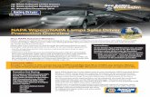 NAPA Wipers/NAPA Lamps Sales Driver Promotion Overvie€¦ · NAPA is pleased to deliver this local advertising kit to you in support of the November/December 2014 NAPA Wipers/NAPA