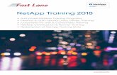 NetApp Training 2018 - iTLS · NetApp Training 2018 ... NetApp Training Units are credits which can be used to purchase NetApp ... (NCSA-HC) • NetApp Certified Storage Associate
