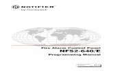 Fire Alarm Control Panel NFS2-640/E - TheAlarmTech.com · G1 P/N 52742:G1 ECN 12-0150 Document 52742 11/09/2011 Rev: Fire Alarm Control Panel NFS2-640/E Programming Manual