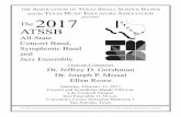 A T S B T MUSIC 2017 - Association of Texas Small School ... Williams, West Rusk Alexandria Roddy, Van Alstyne Lilly Kirby-Rivera, Sunnyvale Baylee Sestak, Shiner Chelsey Castanon,