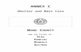 Annex C - Wood County, Texas Annex C 08-31... · Web viewIf additional resources are needed to conduct shelter and mass care operations, support may be requested pursuant to inter-local