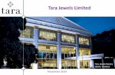 Tara Jewels Limited Jewellery, Kundan Jewellery and Make to Order Jewellery Reduce the sale of plain Gold Jewellery Lower Inventory Requirement Captures footfalls of Malls/Large Stores