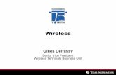 Wireless - Texas Instruments 2.5G 2G TI Wireless Revenue ... 4G standards development, likely to be OFDM-based ... Microsoft PowerPoint - 05 Delfassy.ppt Author:
