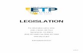 LEGISLATION - Employment Training Panel – … ETP Legislation Contents 10200 ... 1/11/17 UNEMPLOYMENT INSURANCE CODE - UIC DIVISION 3. EMPLOYMENT SERVICES PROGRAMS [9000 - 11024]