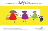 Guide to Demonstrating Effectiveness - SOM - State …. LaWanna Shelton, Education Consultant, School Improvement Support Unit Project Support: Beatrice Barajas-Mills, Analyst School