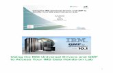 Using the IMS Universal Drivers and QMF to Access Your IMS ...€¦ · 1 Using the IMS Universal Drivers and QMF to Access Your IMS Data Hands-on Lab Suzie Wendler Ken Blackman IBM